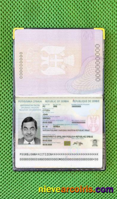 Serbia pass (2016-present) photolook